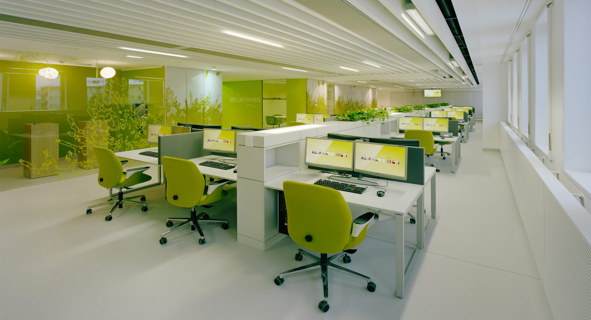 A1 Telekom Customer Service Center Extraordinary Spatial Experience